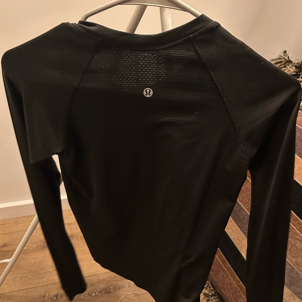 lululemon athletica Black Long Sleeve Swiftly Race Length